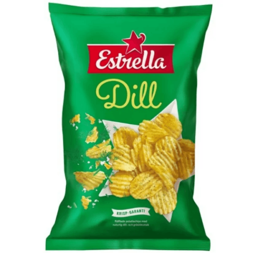 Estrella Dillchips Dill Flavoured Crisps