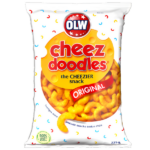 WHITE OLW Cheez Doodles Cheesy Corn Snacks
