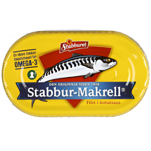 Stabburet Makrell I Tomat Mackerel in Tomato
