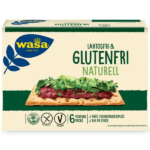 GREEN Wasa Laktosfri & Glutenfri Naturell Lactose Gluten Free Cripsbread