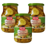 3PACK Felix Smorgasgurka Pickled Gherkins