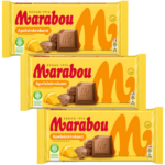 3PACK Marabou Apelsinkrokant Orange Chocolate
